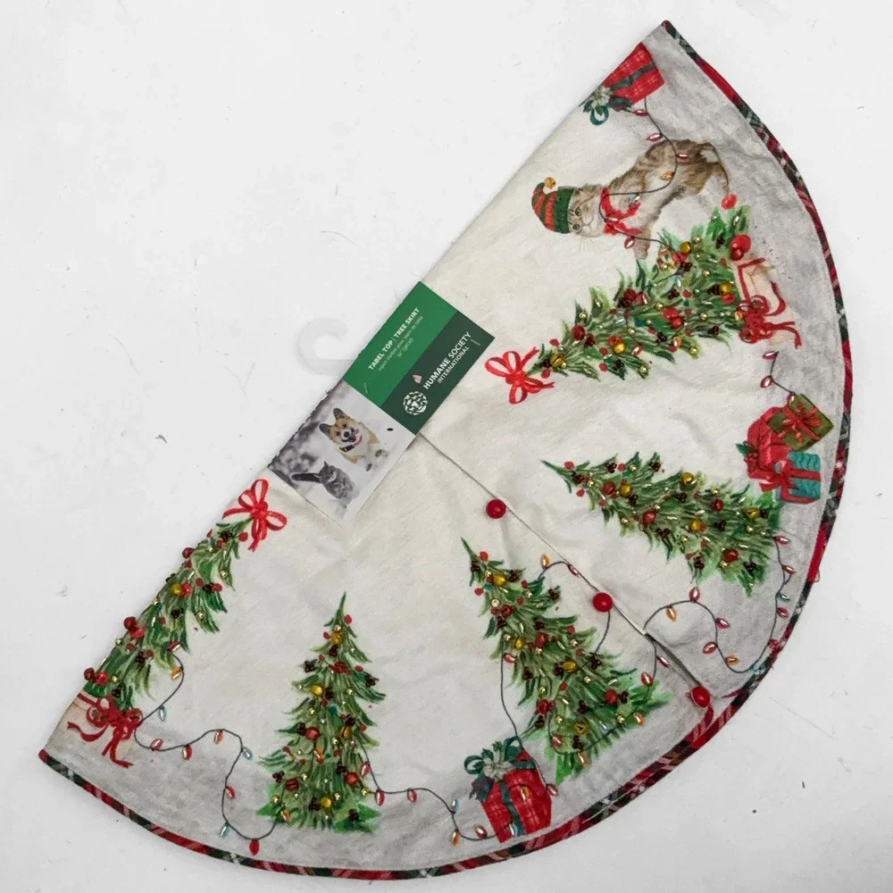 Humane Society NEW Mini Tree Skirt 22